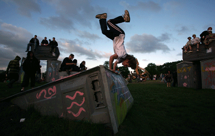 bogstunts photo bogstunts Glastonbury round up: Wellies shortage, Arctic Monkeys themed pies, Park Stage collaborations