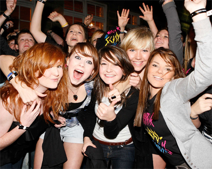 kids myspace show photo kids myspace show Fightstar, Kate Nash, Ironik and The Wombats sent back to school by MySpace