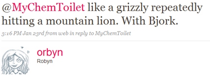 orbyn u2 tweet photo orbyn u2 tweet U2s new single as reviewed by My Chemical Toilets Twitter followers