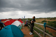 tent photo tent Tangerine Fields provide pre pitched tents for lazy festivalgoers bookings still available for T in the Park, Latitude, Carling Weekend