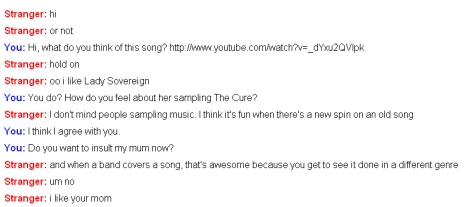 lady sovereign has a fan1 Lady Sovereign samples The Cure: The Omegle verdict