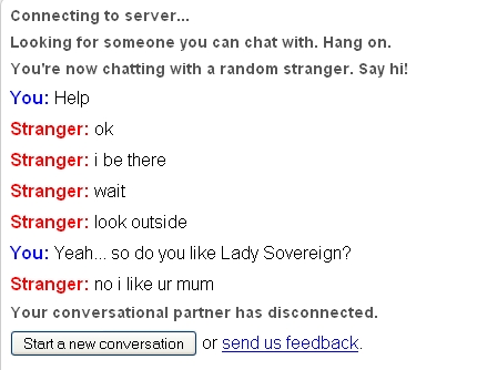 lady sovereign is a better rapper than my mum Lady Sovereign samples The Cure: The Omegle verdict